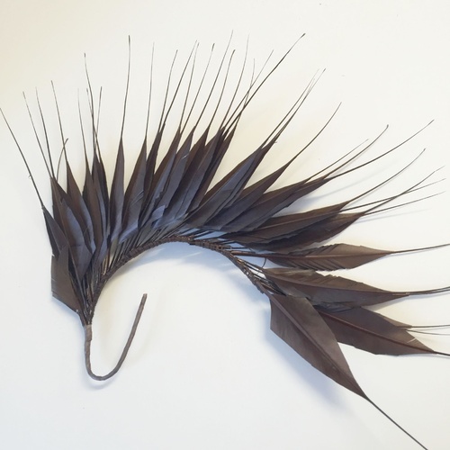 Feather Mount/Style 1 - Chocolate