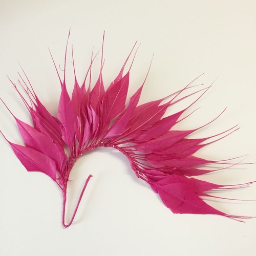 Feather Mount/Style 1 - Fuchsia