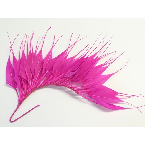 Feather Mount/Style 1 - Hot Pink