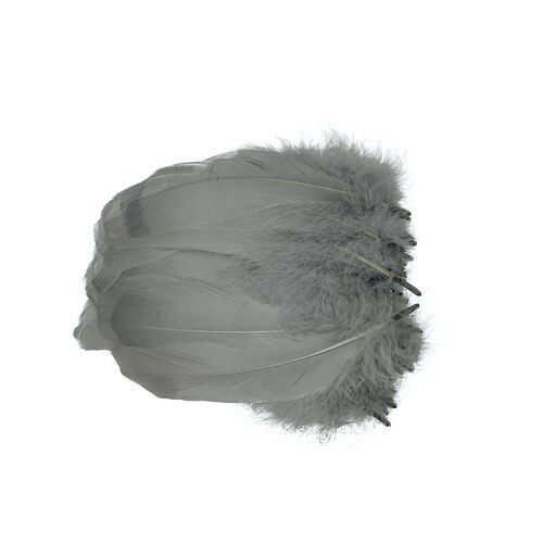 Goose Nagorie Feathers Dyed - White