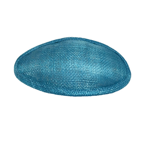 Sinamay Base/Half - Turquoise (062)
