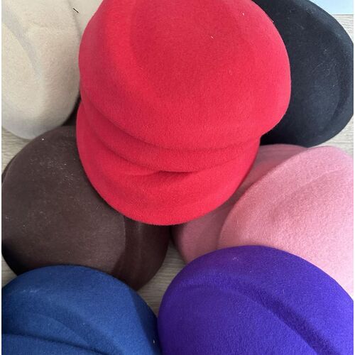 SPECIAL/Wool Felt Oval Pillbox