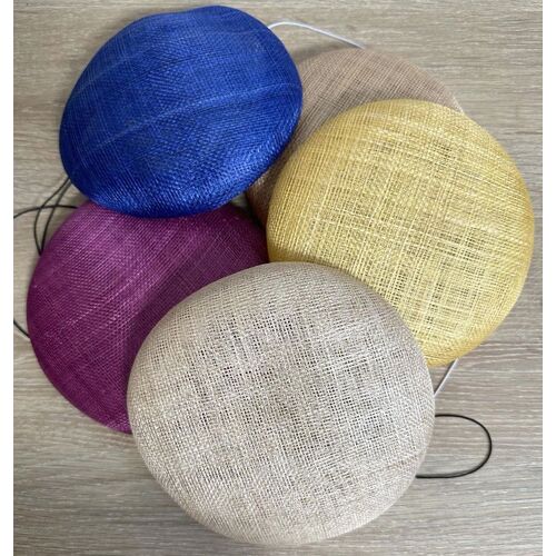 SPECIAL/Sinamay Button [Colour: Cream]