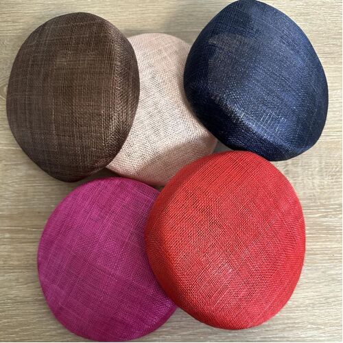 SPECIAL/Sinamay Pillbox [Colour: Red]