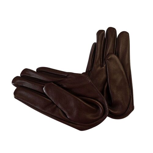 Glove/Driving/Plain - Chocolate