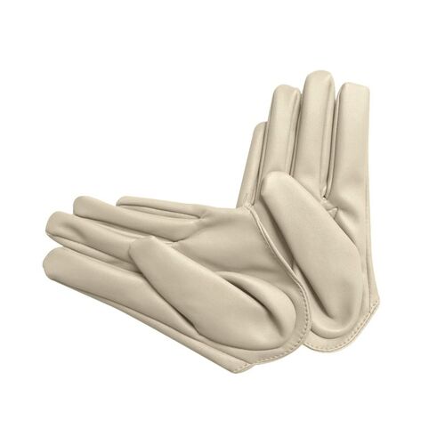 Glove/Driving/Plain - Cream