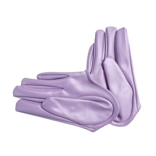 Glove/Driving/Plain - Lilac
