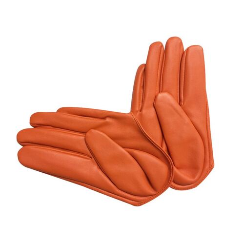 Glove/Driving/Plain - Orange