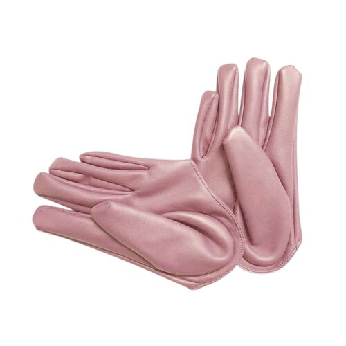 Glove/Driving/Plain - Rose