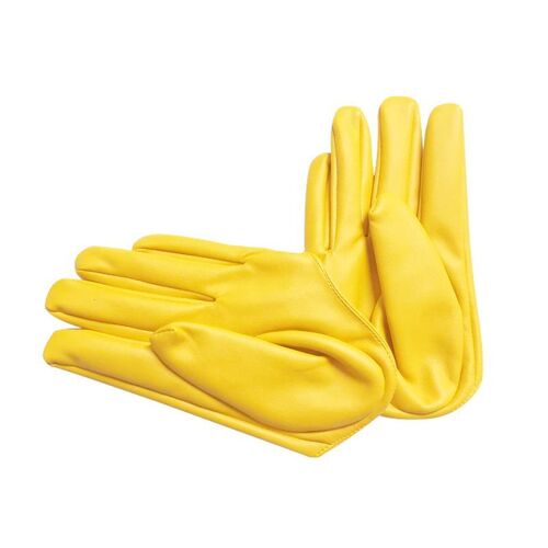 Glove/Driving/Plain - Yellow