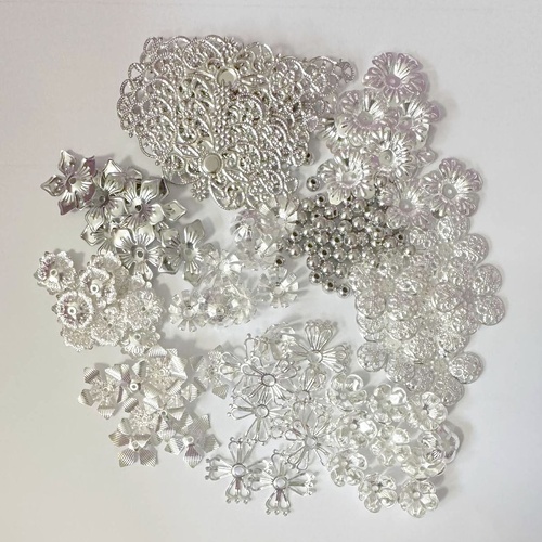SPECIAL/Metal Embellishment Pack - Silver