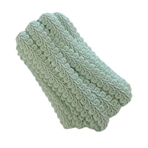 Qty 5m/Braid/Gimp 12mm - Blue Ice