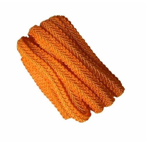 Qty 5m/Braid/Gimp 12mm - Orange