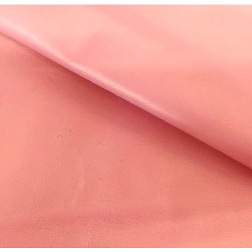 Sheep Leather - Salmon [Size: 2.0sq - $17.90]