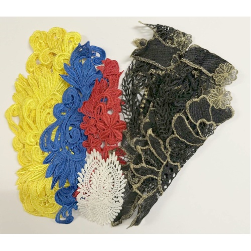 SPECIAL/Guipure Lace Pack - Qty 9 Assorted