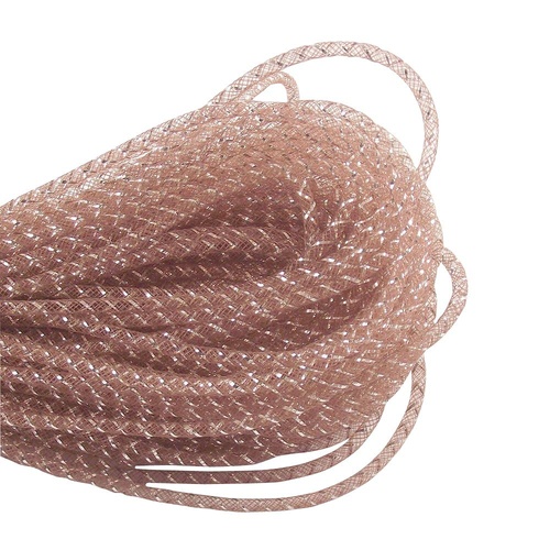 SPECIAL/Tube Crin 5mm - 10m/Latte/Silver