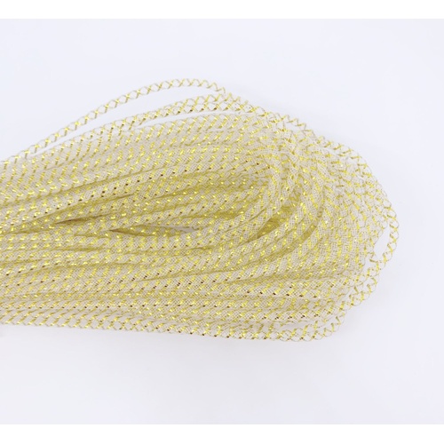 SPECIAL/Tube Crin 5mm - 10m/Ivory/Gold