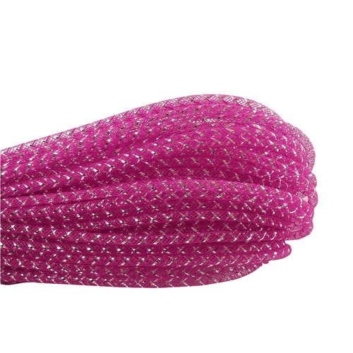 SPECIAL/Tube Crin 5mm - 10m/Magenta/Silver