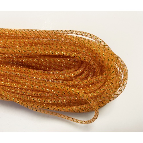 SPECIAL/Tube Crin 5mm - 5m/Orange/Gold