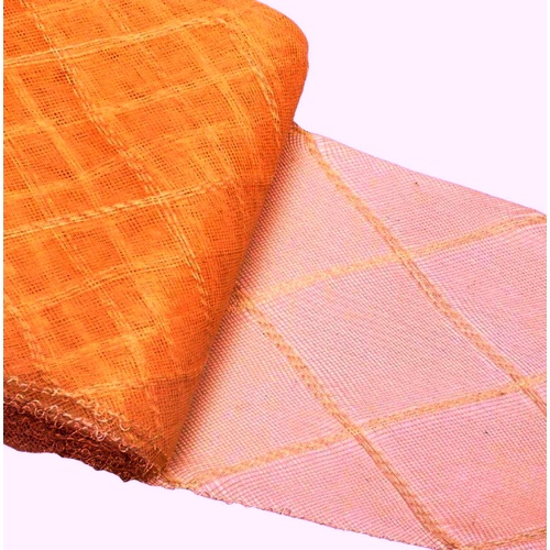 6" Crinoline/Diamond - Qty 1m Orange