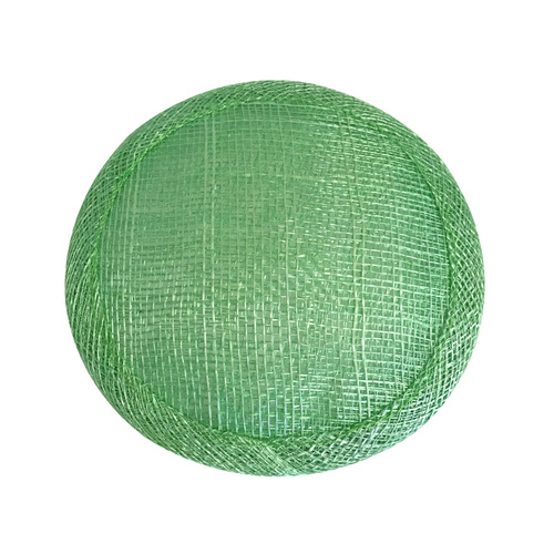 Sinamay Round Base - Apple