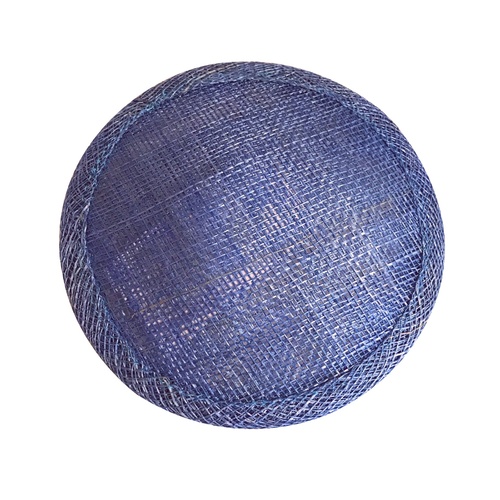 Sinamay Round Base - Blue