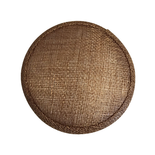 Sinamay Round Base - Bronze