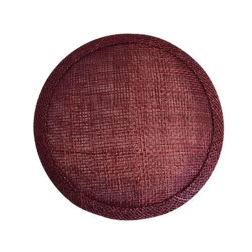 Sinamay Round Base - Granite