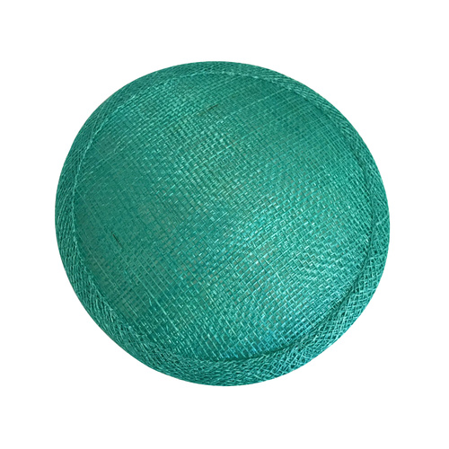 Sinamay Round Base - Jade