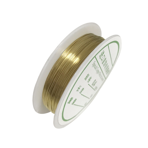 Jewellery Wire/26 Gauge/0.4mm - Gold