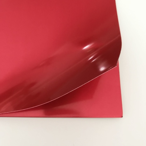 Metal Foil Sheet - Red
