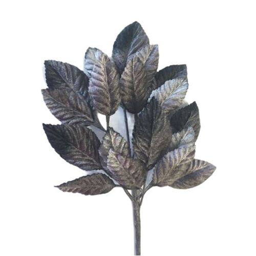 Velvet Leaf Stem - Grey Shaded