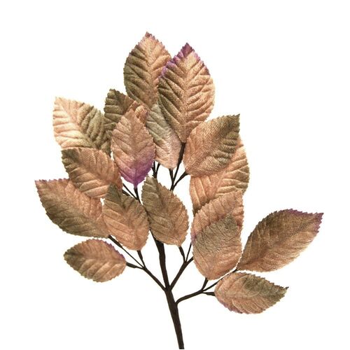 Velvet Leaf Stem - Nude Dark