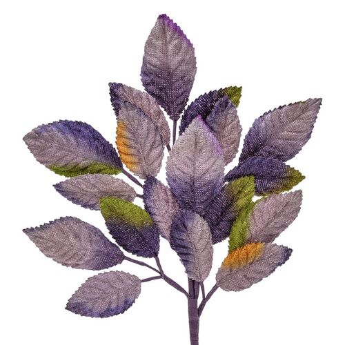 Velvet Leaf Stem - Purple MIxed