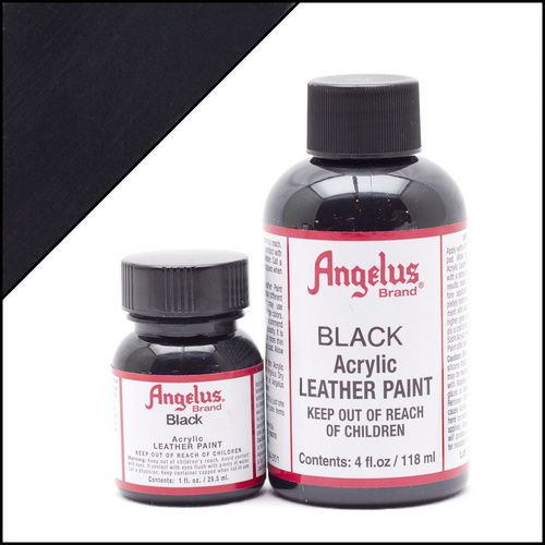 Angelus Leather Paint (29.5mls) - 001 Black 