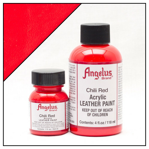 Angelus Leather Paint (29.5mls) - 260 Chilli Red