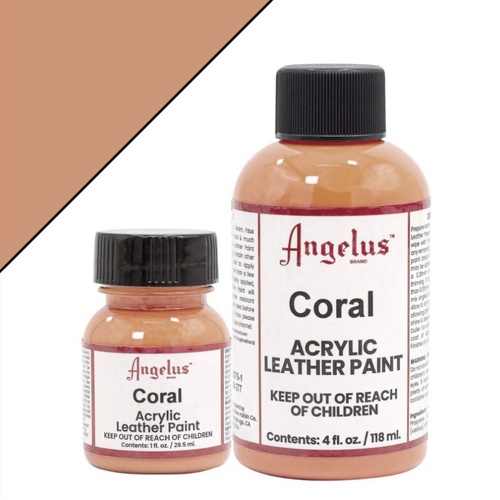 Angelus Leather Paint (29.5mls) - 277 Coral