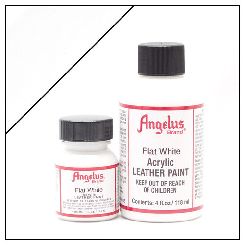 Angelus Leather Paint (29.5mls) - 105 Flat White