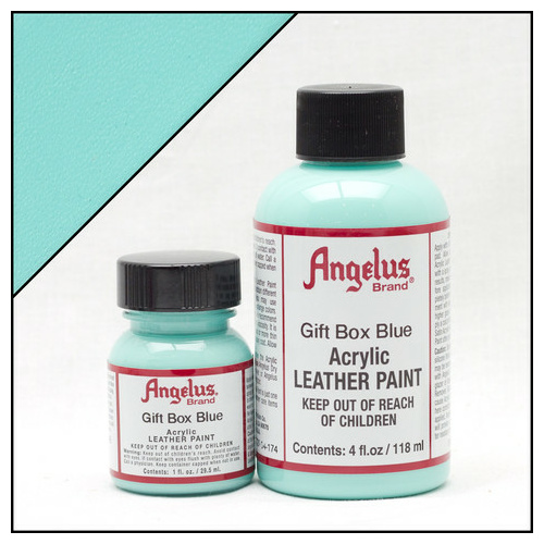 Angelus Leather Paint (29.5mls) - 174 Gift Box Blue