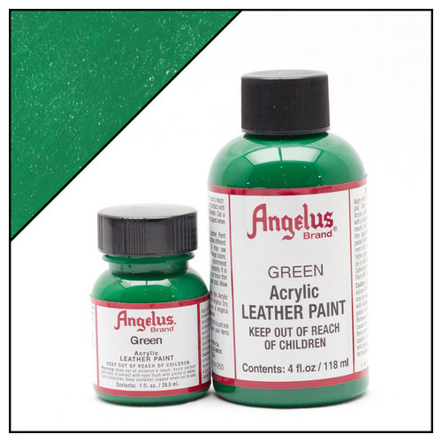 Angelus Leather Paint (29.5mls) - 050 Green