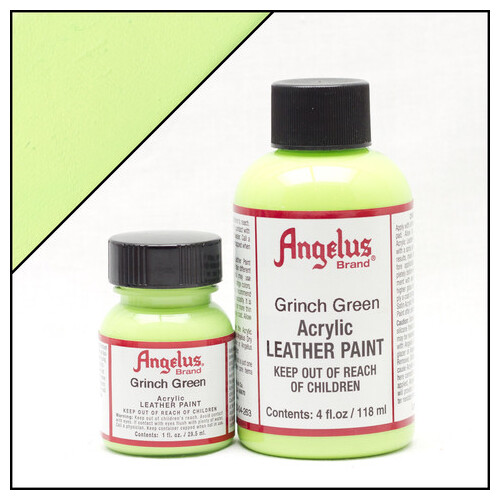 Angelus Leather Paint (29.5mls) - 263 Grinch Green