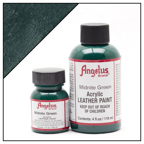 Angelus Leather Paint (29.5mls) - 052 Midnight Green