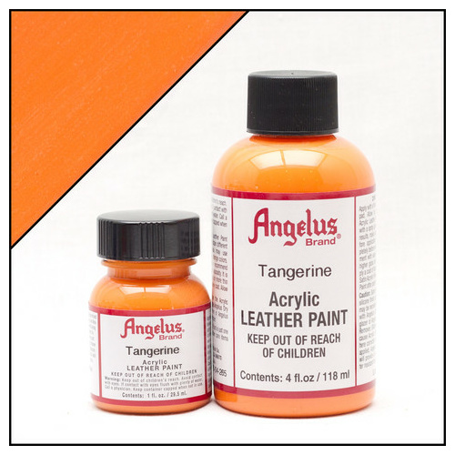 Angelus Leather Paint (29.5mls) - 265 Tangerine