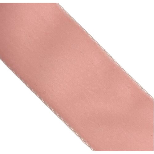 Velvet Ribbon 38mm (08) Pale Pink