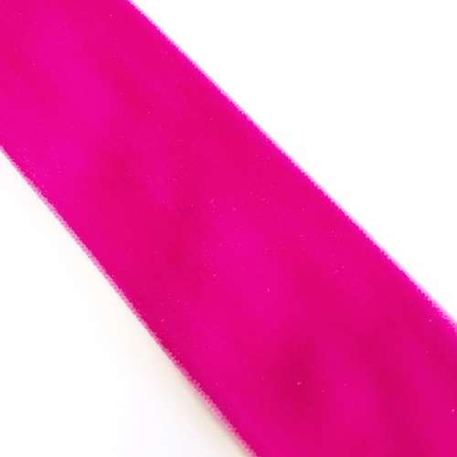 Velvet Ribbon 38mm (40) Fuchsia