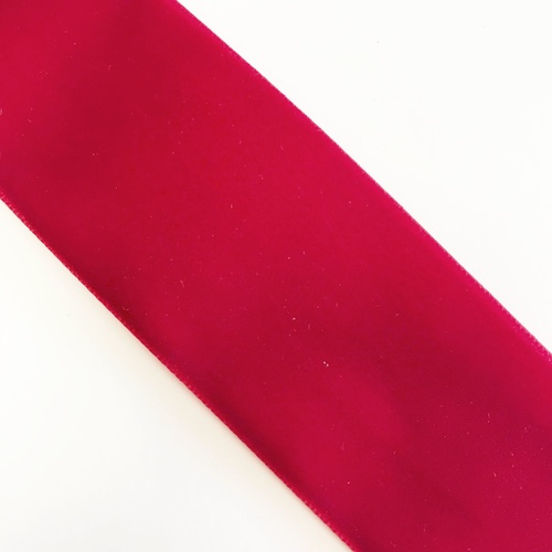 Velvet Ribbon 38mm (45) Red