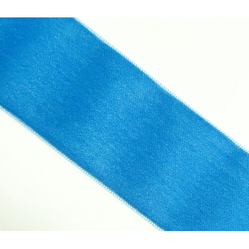 Velvet Ribbon 38mm (68) Blue