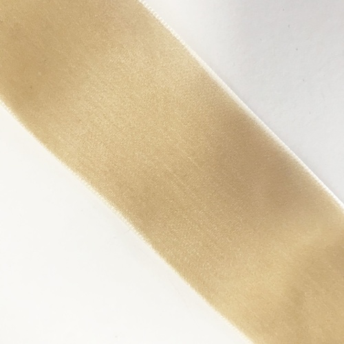 Velvet Ribbon 38mm (101) Rich Cream