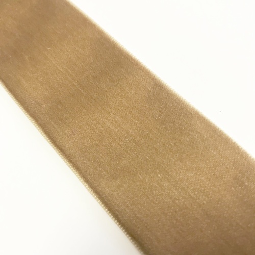Velvet Ribbon 38mm (103) Latte