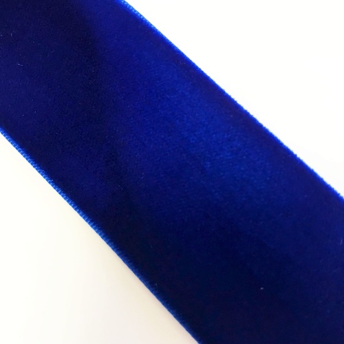 Velvet Ribbon 38mm (175) Royal